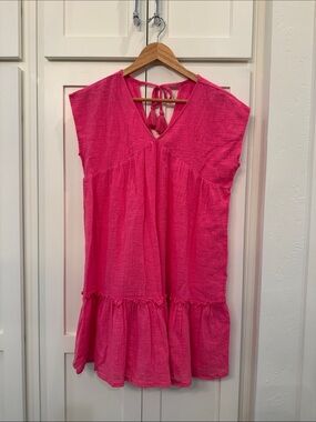 GB Girls Pink Swimsuit Cover Up